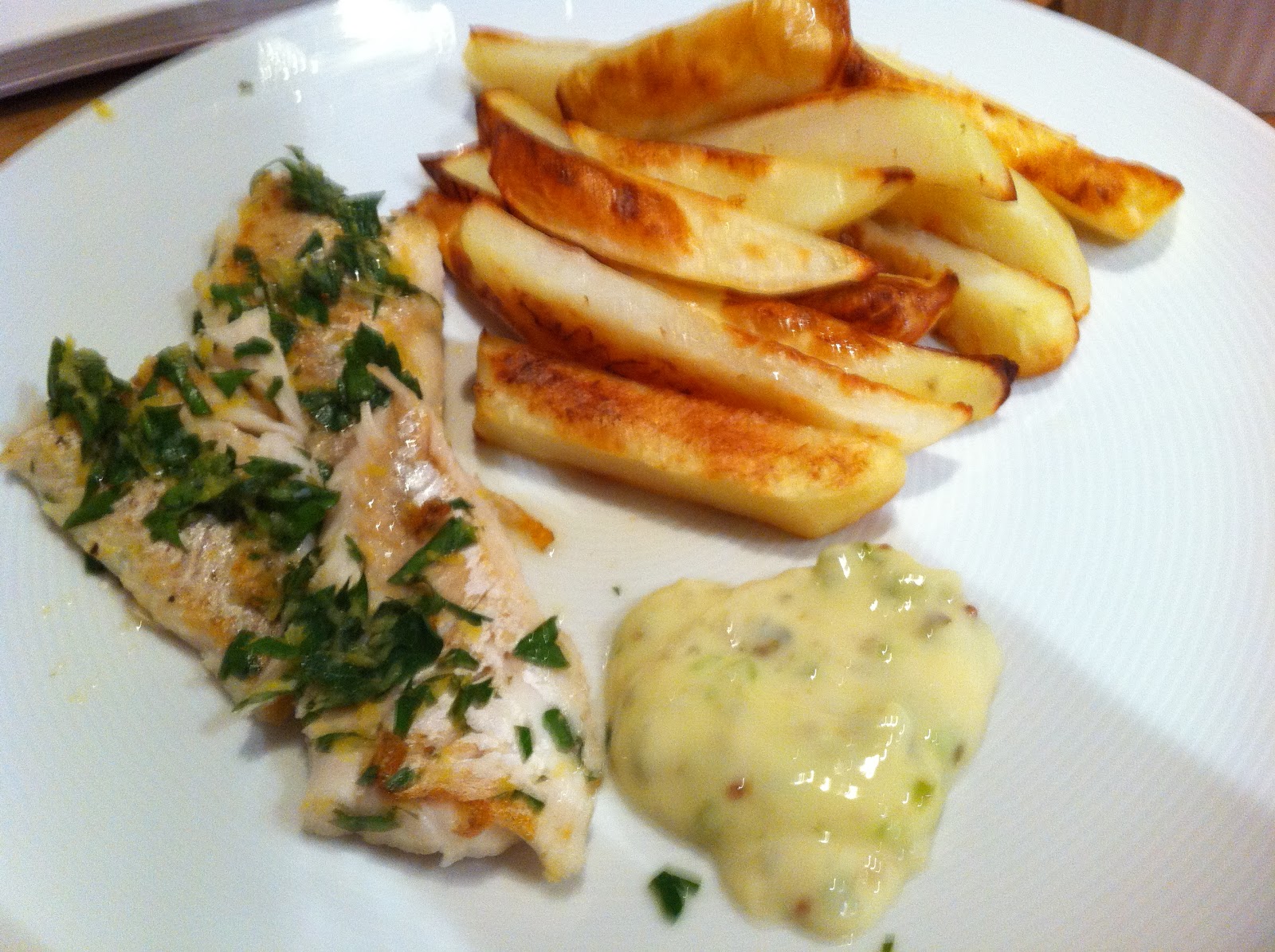 Working Meals for a Working Mum Healthy Fish and Chips with Homemade